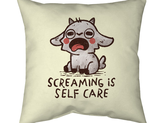 Screaming Is Self Care