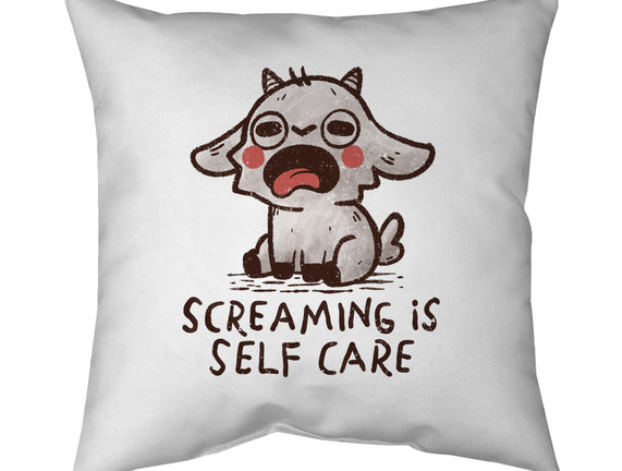 Screaming Is Self Care