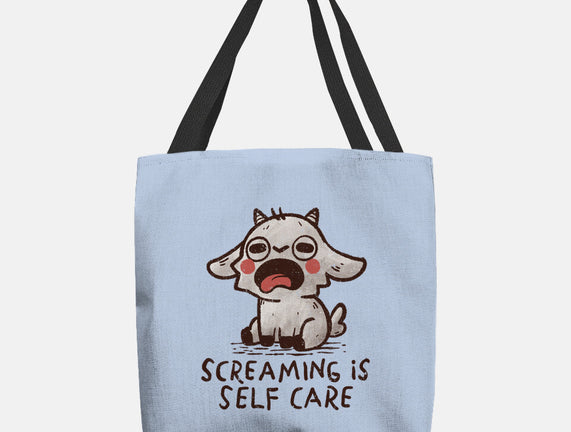 Screaming Is Self Care