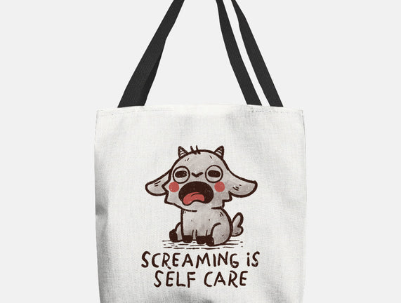 Screaming Is Self Care