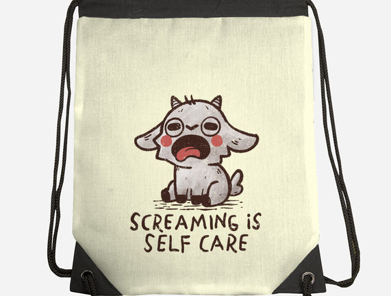 Screaming Is Self Care