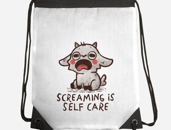 Screaming Is Self Care
