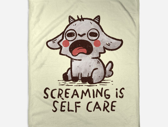 Screaming Is Self Care