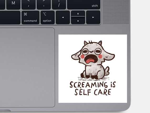 Screaming Is Self Care