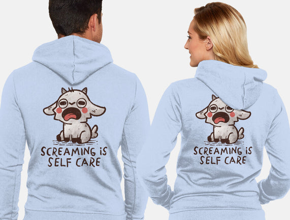 Screaming Is Self Care