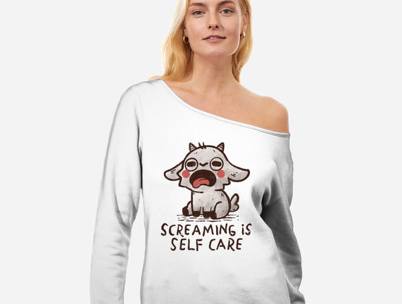 Screaming Is Self Care