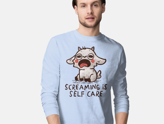 Screaming Is Self Care