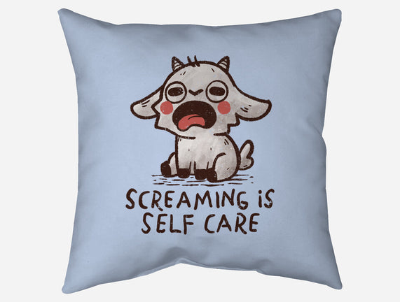 Screaming Is Self Care