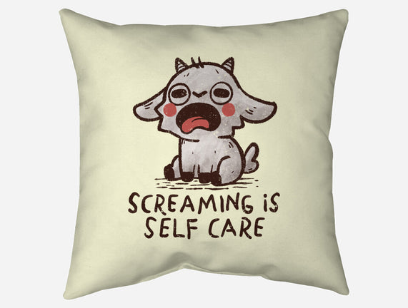 Screaming Is Self Care