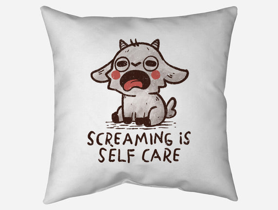 Screaming Is Self Care