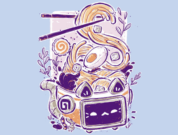 Ramen Robot Cat Bowl