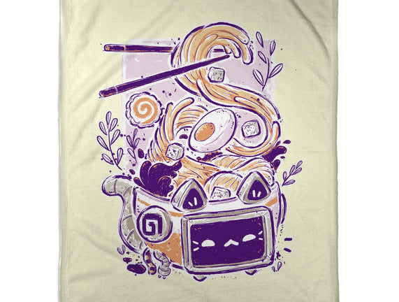 Ramen Robot Cat Bowl