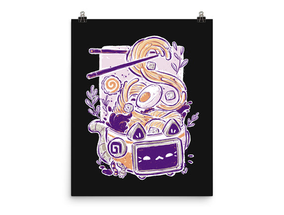 Ramen Robot Cat Bowl