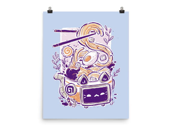Ramen Robot Cat Bowl