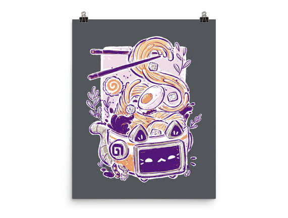 Ramen Robot Cat Bowl