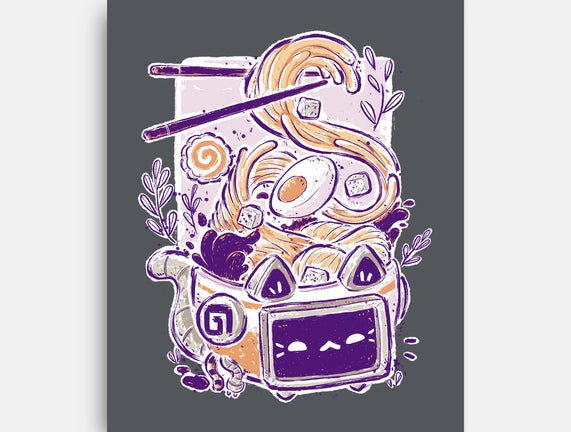 Ramen Robot Cat Bowl