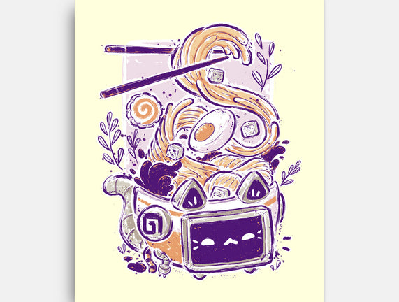 Ramen Robot Cat Bowl