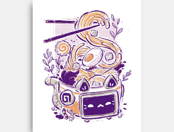 Ramen Robot Cat Bowl