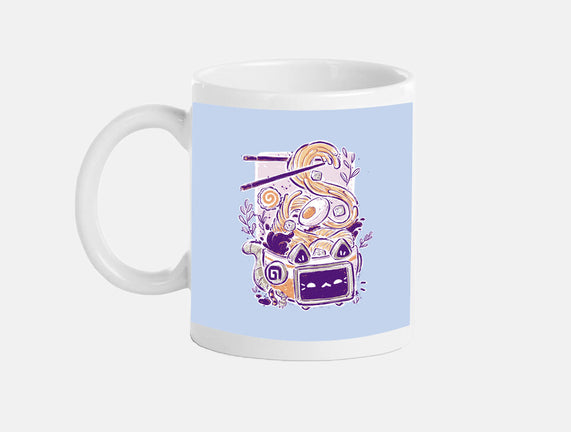 Ramen Robot Cat Bowl