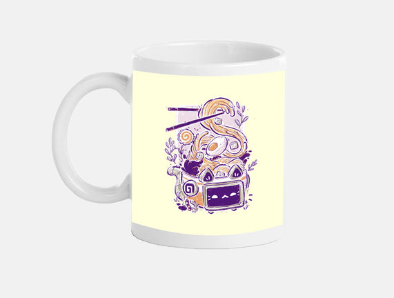 Ramen Robot Cat Bowl