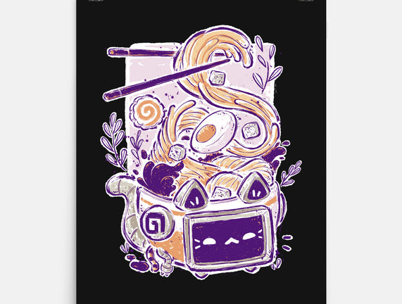 Ramen Robot Cat Bowl
