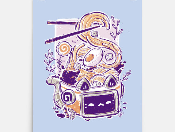 Ramen Robot Cat Bowl