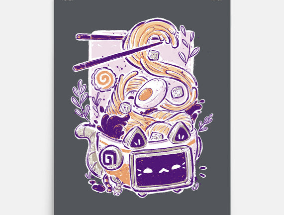 Ramen Robot Cat Bowl