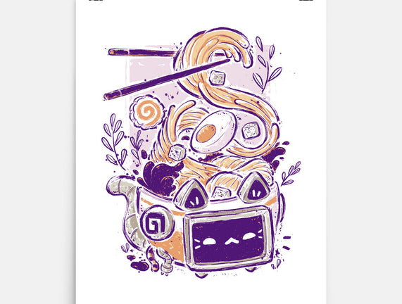 Ramen Robot Cat Bowl