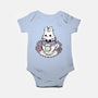 Cute White Rabbit Tea Cup-Baby-Basic-Onesie-xMorfina