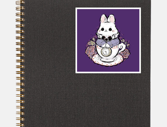Cute White Rabbit Tea Cup