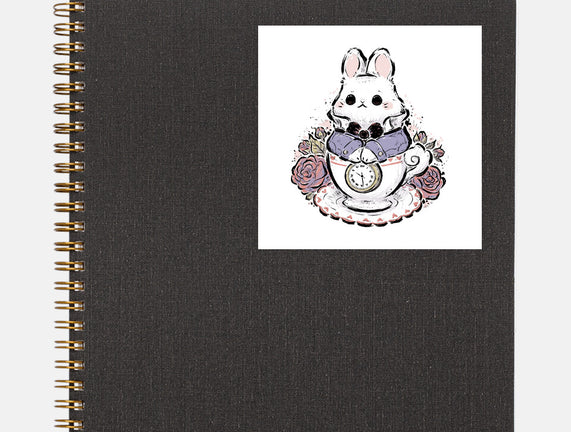 Cute White Rabbit Tea Cup
