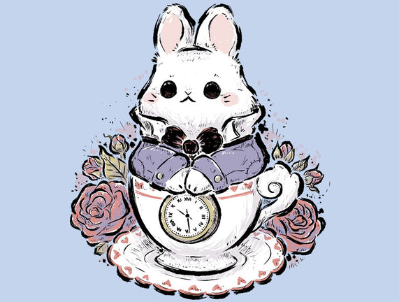Cute White Rabbit Tea Cup