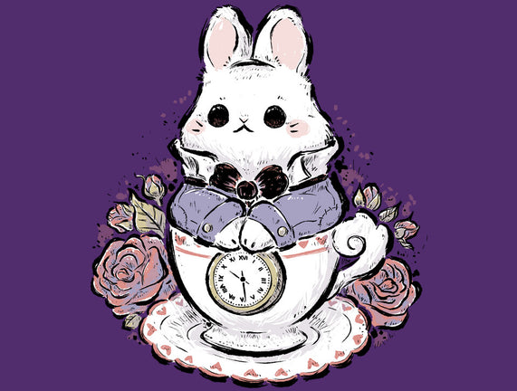 Cute White Rabbit Tea Cup
