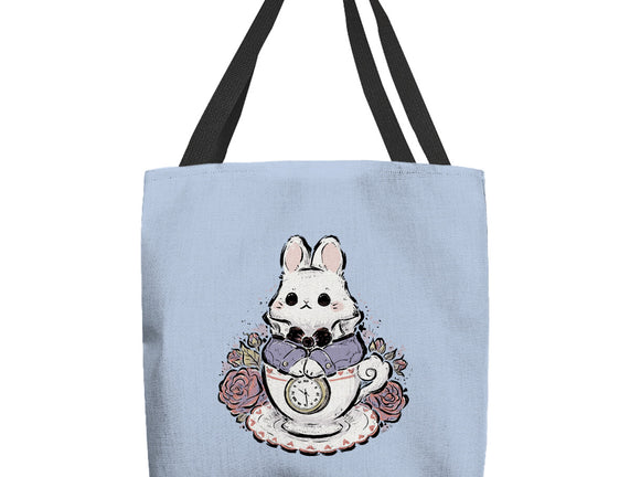 Cute White Rabbit Tea Cup