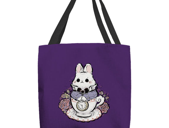 Cute White Rabbit Tea Cup