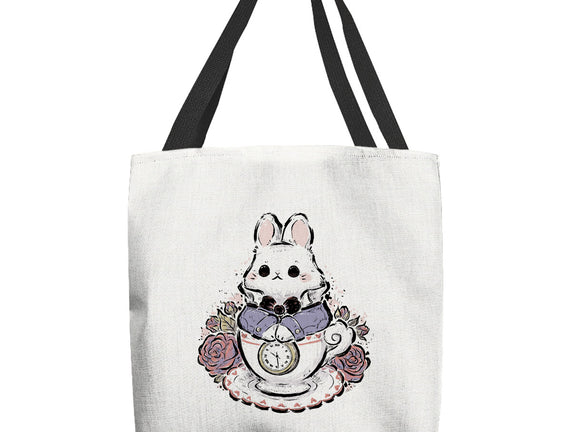 Cute White Rabbit Tea Cup