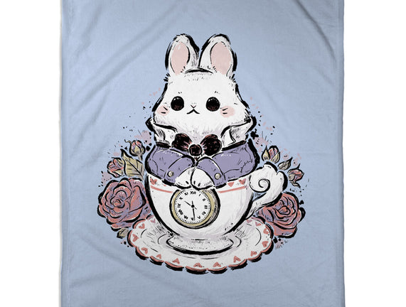 Cute White Rabbit Tea Cup