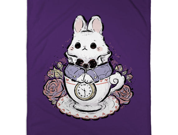 Cute White Rabbit Tea Cup