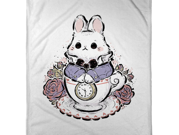 Cute White Rabbit Tea Cup