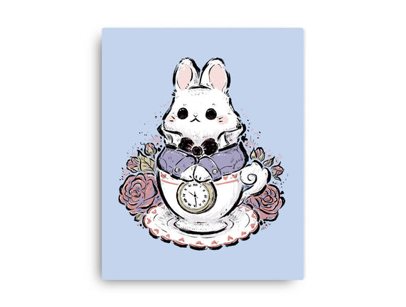 Cute White Rabbit Tea Cup