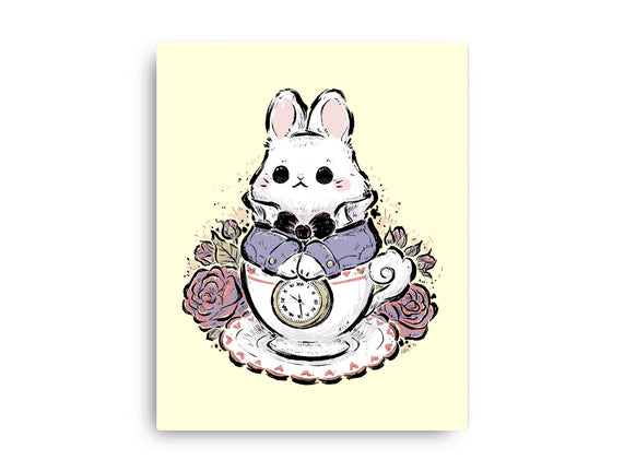 Cute White Rabbit Tea Cup