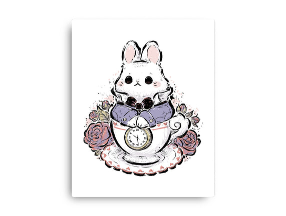 Cute White Rabbit Tea Cup