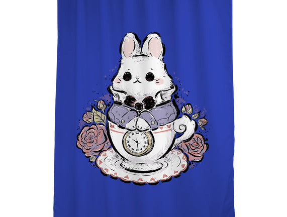 Cute White Rabbit Tea Cup