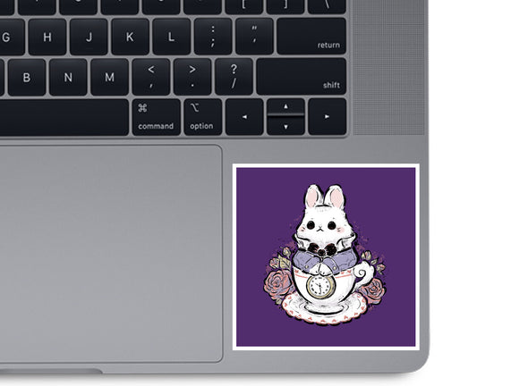 Cute White Rabbit Tea Cup