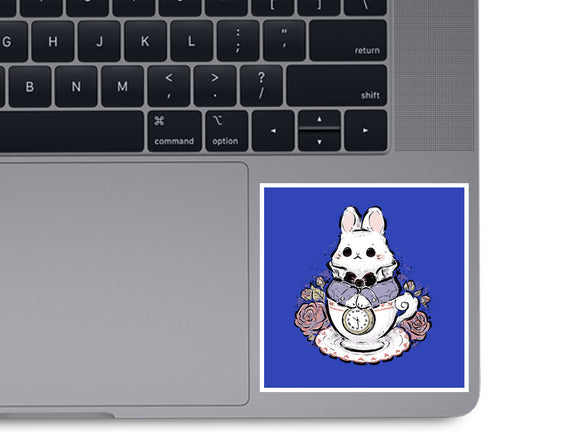 Cute White Rabbit Tea Cup