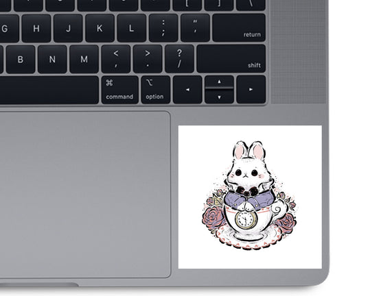Cute White Rabbit Tea Cup