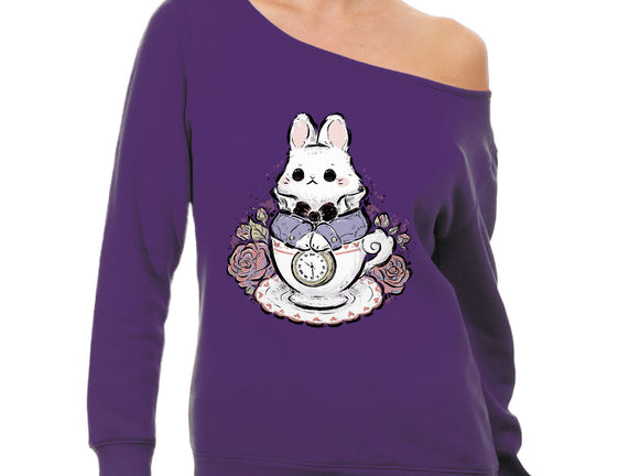 Cute White Rabbit Tea Cup