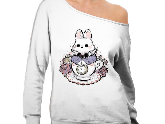 Cute White Rabbit Tea Cup