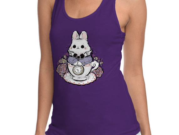 Cute White Rabbit Tea Cup
