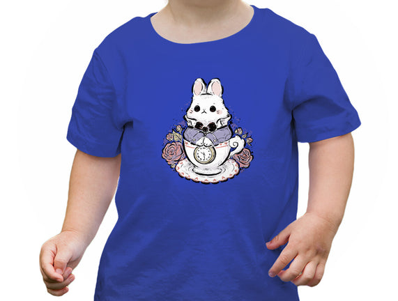 Cute White Rabbit Tea Cup